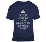 Marcus Peters Keep Calm La Football Fan T Shirt