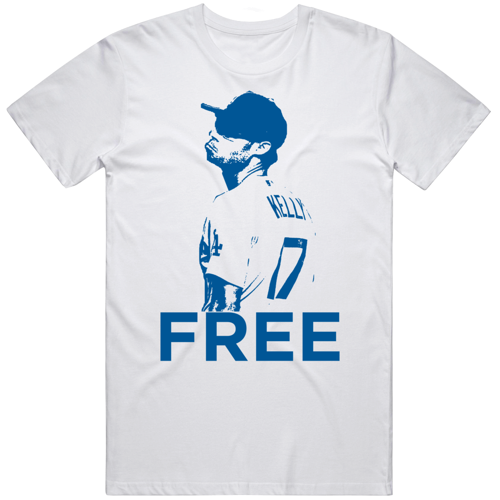LaLaLandTshirts Joe Kelly Free Joe Kelly Los Angeles Baseball Fan V4 T Shirt Classic / White / 5 X-Large