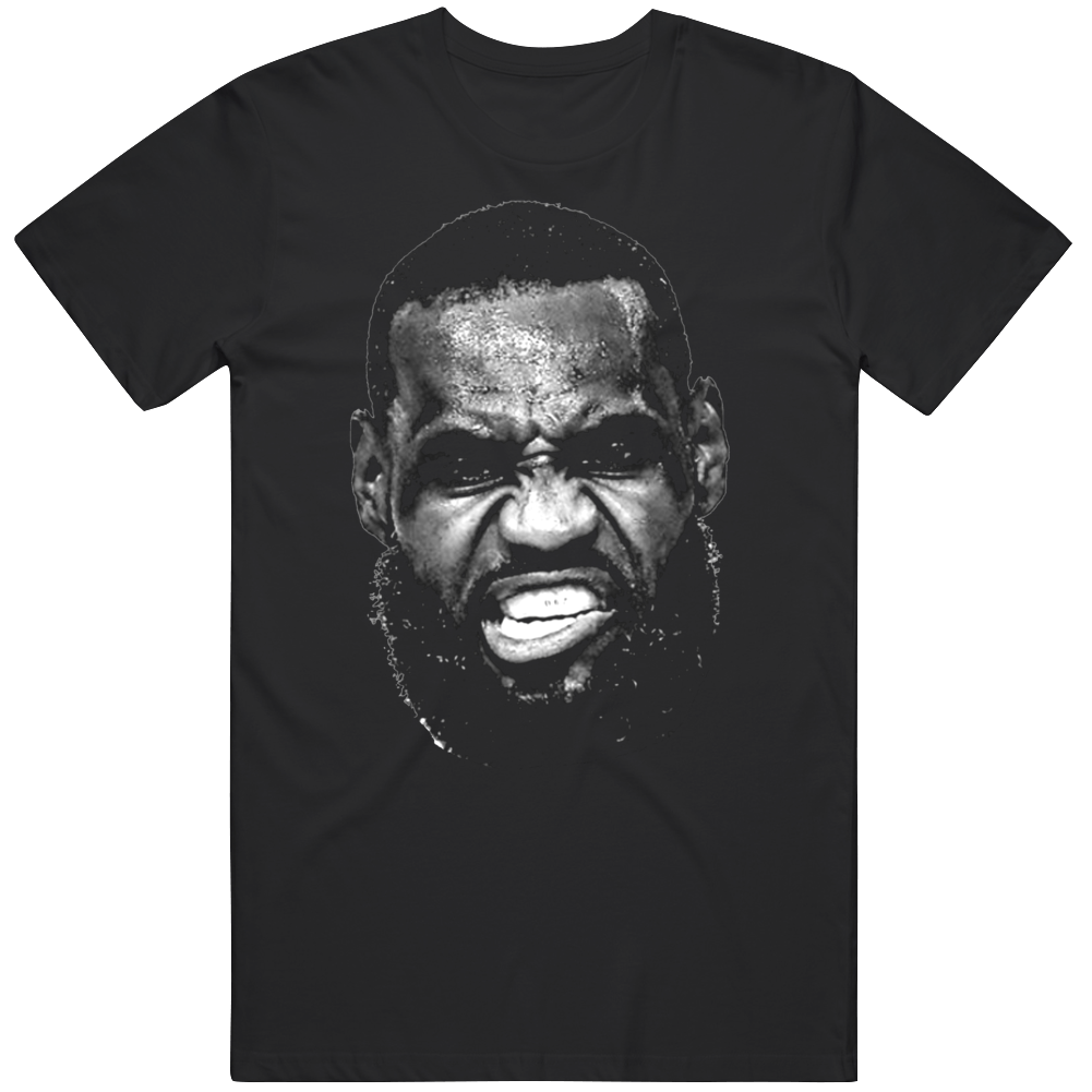 Lebron james face deals shirt