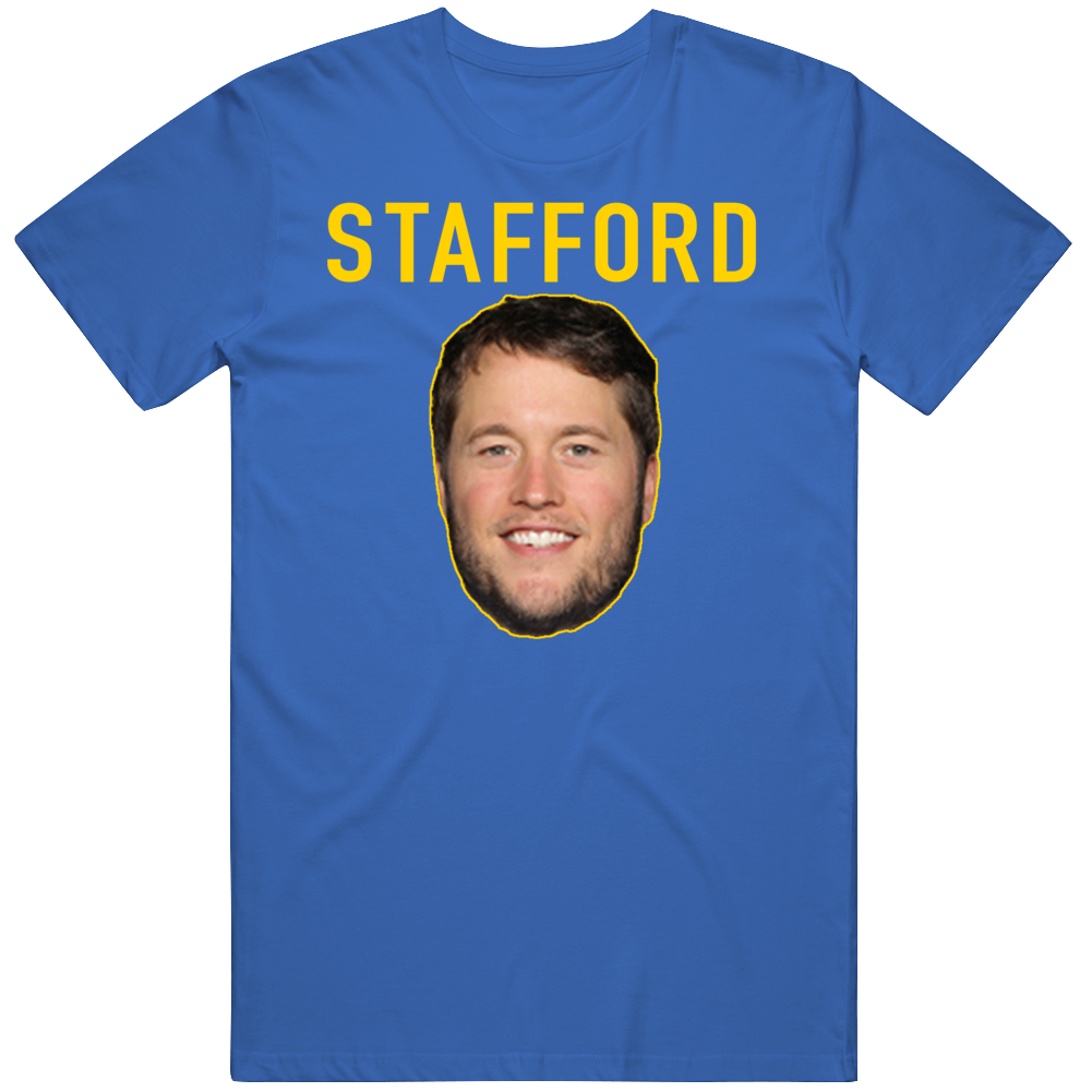 Matthew Stafford Big Head La Fan T Shirt – LaLaLandTshirts