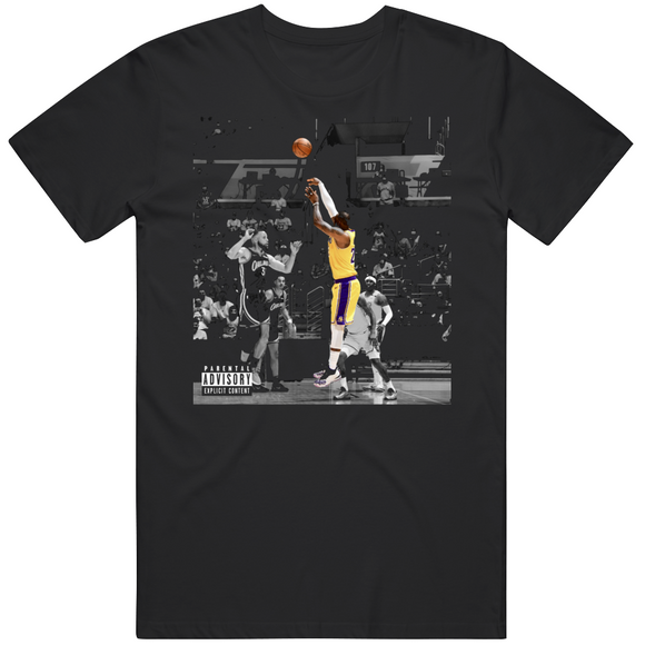 Lebron James Over Steph Album Parody La Basketball Fan V2 T Shirt