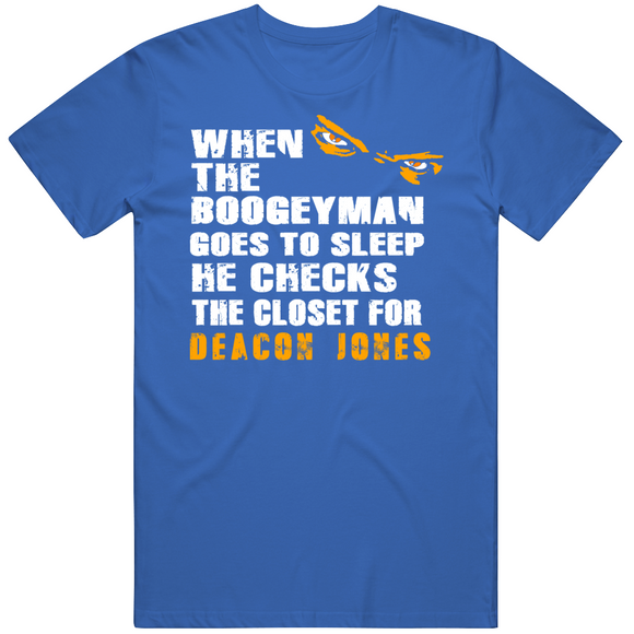 Deacon Jones Boogeyman Los Angeles Football Fan T Shirt