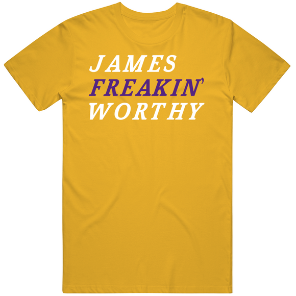 James Worthy Freakin Los Angeles Basketball Fan T Shirt