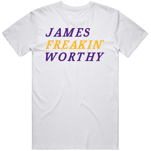 James Worthy Freakin Los Angeles Basketball Fan V3 T Shirt