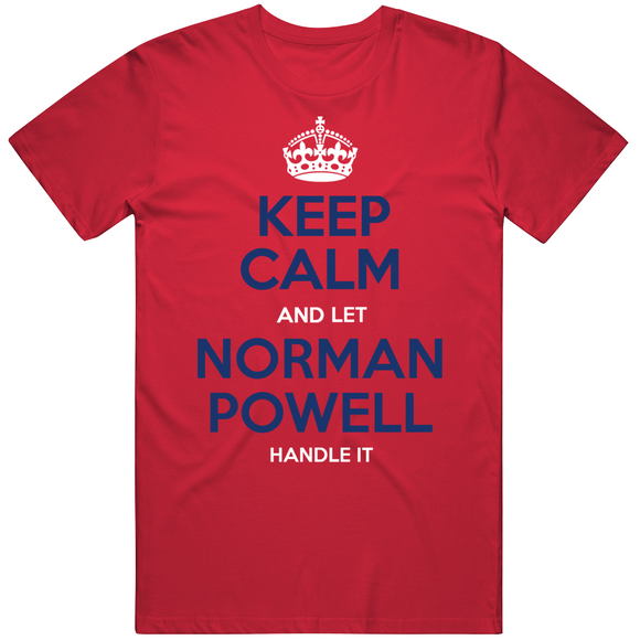 Norman Powell Keep Calm Los Angeles Basketball Fan T Shirt