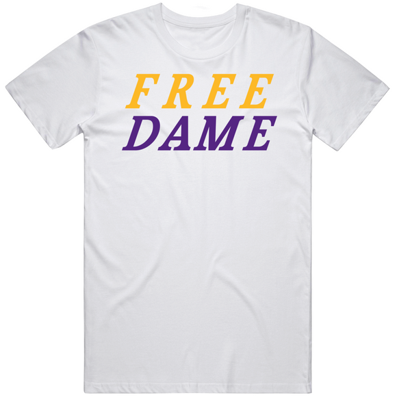 Damian Lillard Free Dame Los Angeles Basketball Fan V3 T Shirt