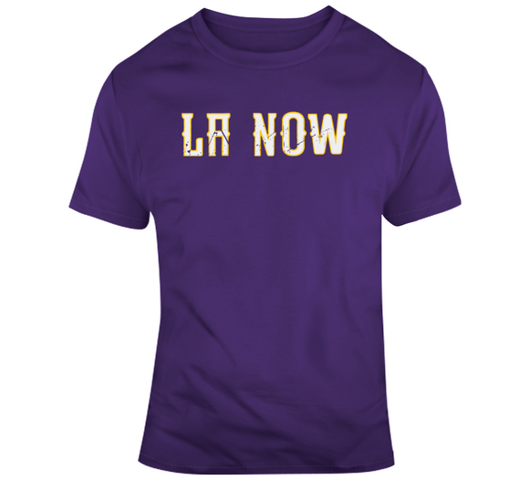 La Now Parody Nola Anthony Davis Los Angeles Basketball Fan T Shirt