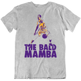 Alex Caruso The Bald Mamba Los Angeles Basketball Fan Sport Grey T Shirt