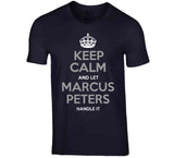 Marcus Peters Keep Calm La Football Fan T Shirt