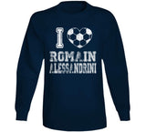 Romain Alessandrini I Heart Los Angeles Soccer T Shirt