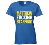 Matthew Fn Stafford La Football Fan T Shirt