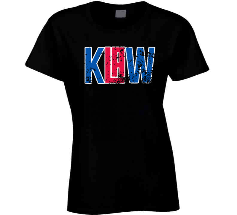 LaLaLandTshirts Kawhi Leonard The Klaw La Basketball Fan T Shirt Ladies / Black / 2 X-Large