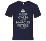 Marcus Peters Keep Calm La Football Fan T Shirt
