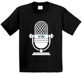 Vin Scully Tribute Patch LA The Voice Los Angeles Baseball V2 T Shirt