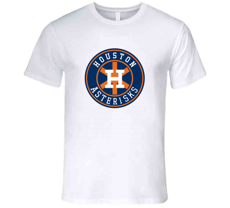 LaLaLandTshirts Houston Asterisks Cheat Stros Los Angeles Baseball Fan T Shirt Premium / White / X-Large