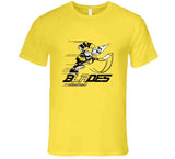 Retro Classic Los Angeles Blades Surf Distressed Hockey Fan T Shirt