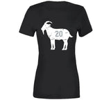 Luc Robitaille Goat Distressed Los Angeles Hockey Fan T Shirt