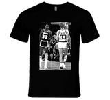 Showtime Lake Show Magic Johnson Larry Bird Legends Basketball Fan V2 T Shirt