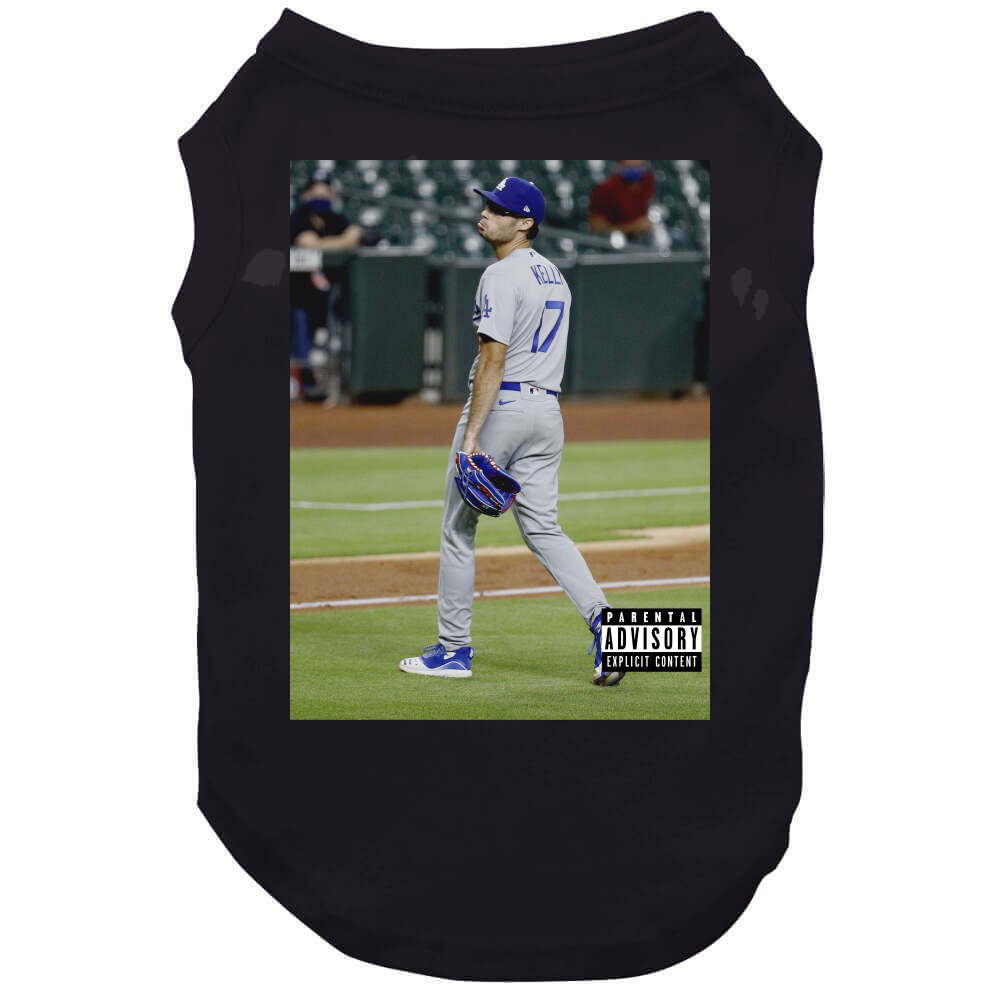 Joe Kelly Face Album Cover Parody Los Angeles Baseball Fan v2 T