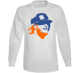 Justin Turner Los Angeles Big Head Silhouette Los Angeles Baseball Fan T Shirt