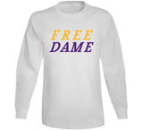 Damian Lillard Free Dame Los Angeles Basketball Fan V3 T Shirt
