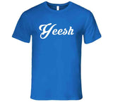 Walker Buehler Yeesh Los Angeles Baseball Fan T Shirt