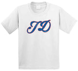 JD Martinez JD Los Angeles Baseball Fan Distressed T Shirt
