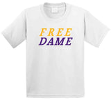 Damian Lillard Free Dame Los Angeles Basketball Fan V3 T Shirt