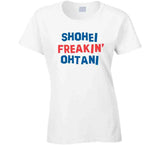 Shohei Ohtani Freakin Los Angeles Baseball Fan V2 T Shirt