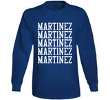 JD Martinez X5 Los Angeles Baseball Fan T Shirt