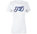 JD Martinez JD Los Angeles Baseball Fan Distressed T Shirt