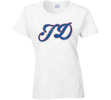 JD Martinez JD Los Angeles Baseball Fan Distressed T Shirt