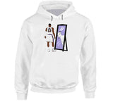 LeBron James Mirror GOAT LA Basketball T Shirt