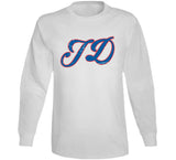 JD Martinez JD Los Angeles Baseball Fan Distressed T Shirt