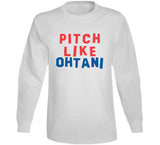 Shohei Ohtani Pitch Like Los Angeles Baseball Fan V2 T Shirt