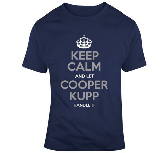 Cooper Kupp Keep Calm La Football Fan T Shirt