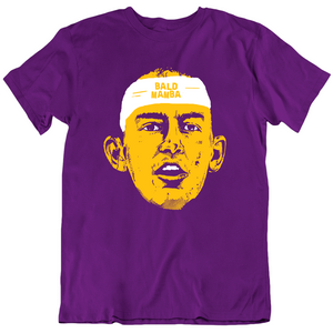 Alex Caruso Head Band Bald Mamba Los Angeles Basketball Fan T Shirt