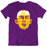 Alex Caruso Head Band Bald Mamba Los Angeles Basketball Fan T Shirt