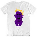 Alex Caruso King Caruso Ac Fresh Los Angeles Basketball Fan White T Shirt