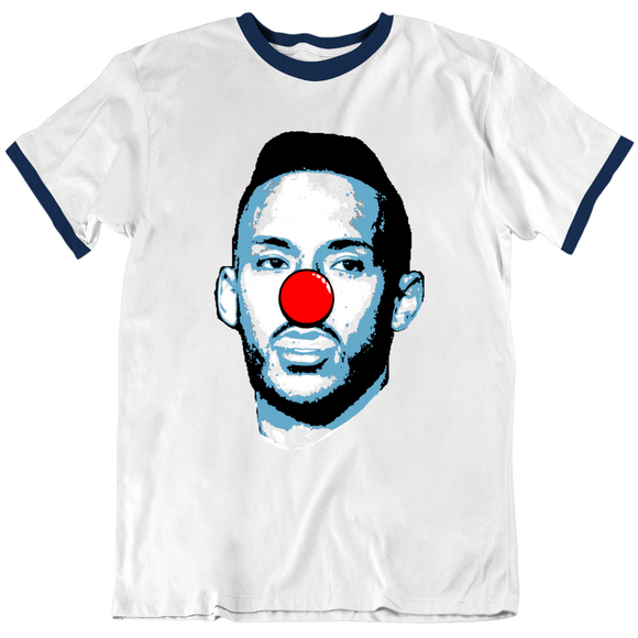 LaLaLandTshirts Carlos Correa Clown Cody Bellinger La Baseball Fan Ringer T Shirt Classic / Navy Ringer / Small