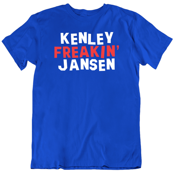 Kenley Jansen Freakin Jansen Los Angeles Baseball Fan T Shirt