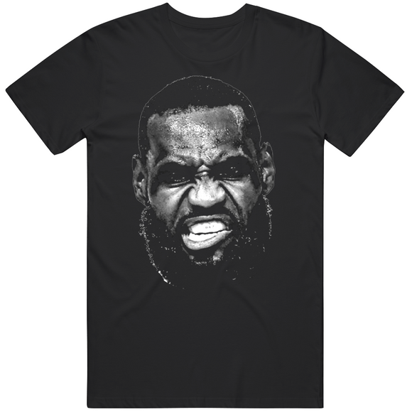 Lebron james face shirt sales
