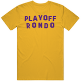 Rajon Rondo Playoff Rondo Los Angeles Basketball Fan T Shirt