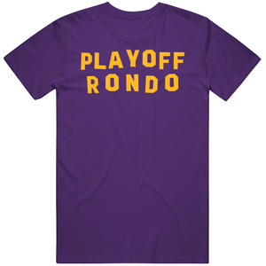 Rajon Rondo Playoff Rondo Los Angeles Basketball Fan V2 T Shirt