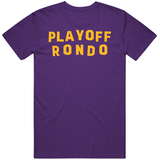 Rajon Rondo Playoff Rondo Los Angeles Basketball Fan V2 T Shirt