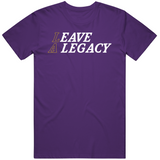 Leave A Legacy Anthony Davis Mamba Los Angeles Basketball Fan  T Shirt