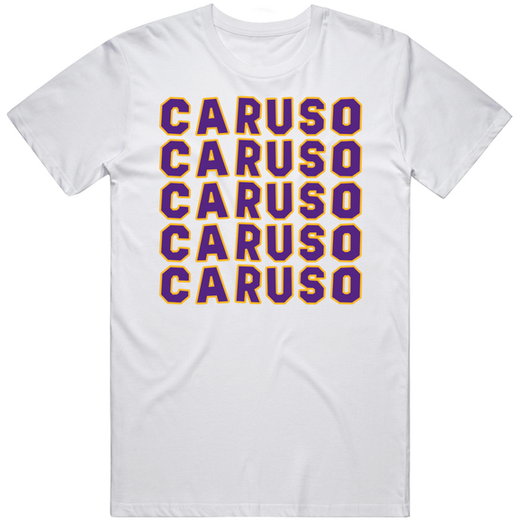 Alex Caruso X5 Los Angeles Basketball Fan T Shirt