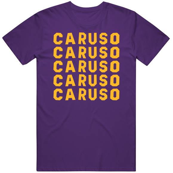 Alex Caruso X5 Los Angeles Basketball Fan V3 T Shirt