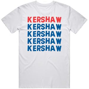 Clayton Kershaw X5 Los Angeles Baseball Fan T Shirt