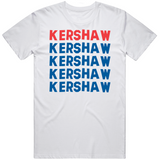 Clayton Kershaw X5 Los Angeles Baseball Fan T Shirt